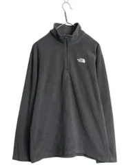 【お得なクーポン配布中!】 US企画 ノースフェイス TKA 100 長袖 フリース Tシャツ メンズ L / 古着 The North Face アウトドア ロンT ハーフジップ プルオーバー 薄手