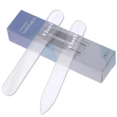 【在庫セール】限定】爪磨き2個入 爪やすり 爪研ぎ 5秒でピカピカ 2個セット 男女兼用 ガラス製 【 ネイルケア 艶出し 爪とぎ 赤ちゃん 高齢者 ネイルシャイナー 介護