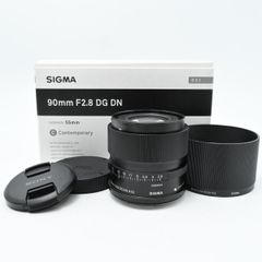シグマ　(Sigma)　レンズ 90mm F2.8 DG DN Lマウント 単焦点 望遠 フルサイズ ミラーレス用 Contemporary