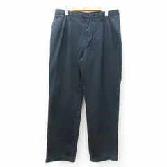 W34/古着 ノーティカ ブランド パンツ メンズ コットン 濃紺 ネイビー 25may15 中古 ボトムス ロングのサムネイル