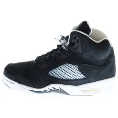 NIKE (ナイキ) AIR JORDAN 5 RETRO エアジョーダン5 ムーンライト ハイカットスニーカー ブラック US9.5/27.5cm CT4838-011