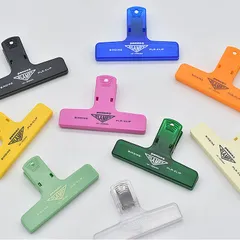 【新品】【5個セット】【20色から選べる】 penco ペンコ プラクリップ ブッククリップ ペーパークリップ ペンコクリップ　教科書 クリップ 袋止めクリップ クリア 問題集 クリップ 袋留め お菓子 かわいい プチギフト ハイタイド HIGHTIDE