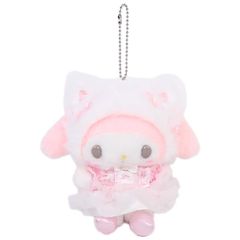 マイメロディ マスコットホルダー 白猫バレリーナ サンリオ sanrio