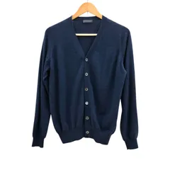 マーガレットハウエル×ジョンスメドレー Ｖネックカーディガン 4.3万イギリス製 MARGARET HOWELL KNITTED IN ENGLAND BY JOHN SMEDLEY