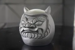 【未使用】遠州鬼瓦　鬼秀 四代目 名倉 孝 置物 未使用】遠州鬼瓦 鬼秀 四代目 名倉 孝 置物 - メルカリ