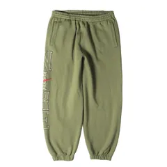 【新品】Supreme シュプリーム パンツ サイズ:L / 24SS NIKE ロゴ刺繍 スウェットパンツ (Sweatpant) / オリーブ / ボトムス ズボン / コラボ【メンズ】