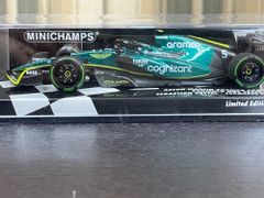 ASTON MARTIN - F1 AMR22 TEAM ARAMCO COGNIZART N 5 JAPAN GP 2022 SEBASTIAN VETTEL - GREEN BLACK /Minichampsミニチャンプス 1/43 ミニカー