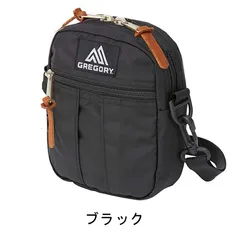 GREGORY クイックポケット M ショルダーバッグ ブラック 黒 グレゴリー ミニバッグ アウトドア フェス 新品