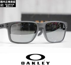 【新品】正規品 OAKLEY HOLBROOK XL サングラス プリズムレンズ 偏光レンズ OO9417-3059 Steel / Prizm Black Polarized
