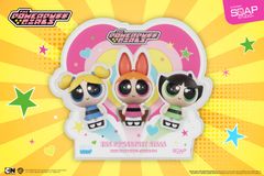 【新品/正規代理店】 ソープスタジオ パワーパフガールズ パワパフ フィギュア グッズ Blop Blop 3体セット ブロッサム バブルス バターカップ