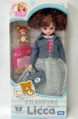 【中古】ドール リラックマ×リカちゃん おでかけスタイル 「リカちゃん」 タカラトミーモール＆流通限定