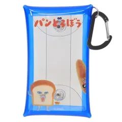 【メール便】パンどろぼう クリアポーチ マルチクリアケース Sサイズ ブルー バンダイ 小物入れ 絵本キャラクター グッズ 