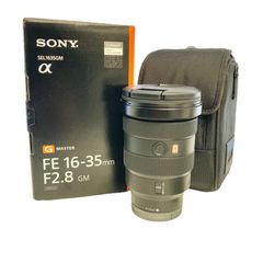 SONY ソニー レンズ α FE16-35mm F2.8 GM 交換レンズ ほぼ新品未使用品 完品 B0326L5GC5