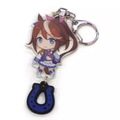 ウマ娘 プリティーダービー　オグリキャップ　ラバー蹄鉄付きアクリルキーホルダー ウマ娘 ラバー蹄鉄付きアクリルキーホルダー ナイスネイチャ - メルカリ