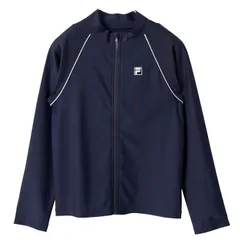 新品 [フィラ] ラッシュガード スクール水着 フルジップ スタンドカラー 174100 キッズ