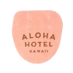 ☆ ピンク ☆ トイレセット トイレマット セット おしゃれ トイレセット フタカバー 蓋カバー マット 便所マット カバー ふたカバー アロハ ハワイアン雑貨 ハワイ雑貨 インテリア トイレタリー おしゃれ 可愛い かわいいのサムネイル