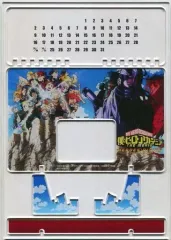 【中古】カレンダー [単品] アクリル万年カレンダー 「Blu-ray/DVD 僕のヒーローアカデミア THE MOVIE ヒーローズ：ライジング Amazon.co.jp限定版」 同梱特典