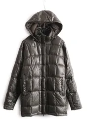 【お得なクーポン配布中!】 US企画 ノースフェイス ダウン ハーフ コート レディース S 古着 The North Face アウトドア ジャケット 600フィル キルティング グリーン