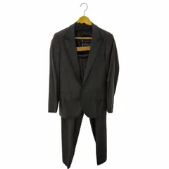 ランバン LANVIN 1Bテーラードジャケット ノータックスラックスパンツ セットアップ ウール100% メンズ  44/46のサムネイル