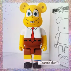 BE@RBRICK - ベアブリック☆スポンジボブ☆シリーズ１８ BEAR BRICK (ベアブリック) スポンジボブ 400% 箱付 100