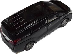 【業界最安値】【在庫豊富】TOYOTA Alphard アルファード 1/24スケール 黒 DIECAST ダイキャスト ミニカー プルバック機能付き 完成品