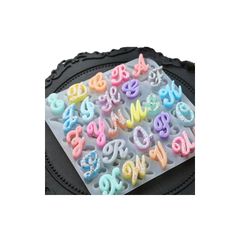 Ever garden 【筆記体ミニサイズ】 アルファベット シリコンモールド レジン uvレジン シリコン モールド アロマストーン 石膏 石鹸 キャンドル 樹脂 粘土 型 英字 イニシャル 小さい Ever garden 0