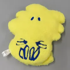 【中古】クッション・抱き枕・本体 3.ウッドストック クッション 「サンリオ当りくじ ローソンスヌーピー当りくじ」