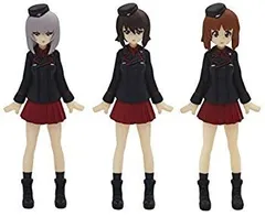 【中古】(未使用･未開封品)　プラッツ ガールズ&パンツァー劇場版 黒森峰女学園 フィギュアセット 3体セット 1/35イメージスケール PVC製塗装済み完成品 GPFC-2 wyeba8q