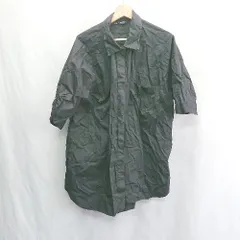 ◇ ⊂◎ ZARA ザラ 七分袖 チュニック サイズL ブラック レディース E  【1412090000577】