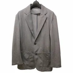 スリードッツ three dots 美品 近年 スウェット テーラードジャケット ブレザー シングル 無地 ストレッチ有 グレー USA 38 M 0520のサムネイル