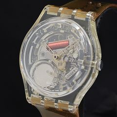 初代 swatch skin ゴールドジェリースキン 動作未確認 - メルカリ