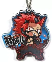 【中古】雑貨 切島鋭児郎 「ぴた!でふぉめ 僕のヒーローアカデミア 出動! アクリルキーホルダー」 アニメイト限定