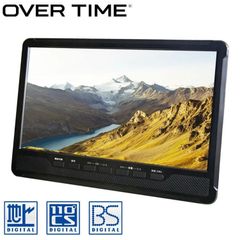 OVERTIME 10.1インチ 録画機能付き 地上/BS/CS ポータブルテレビ　OT-3PT101AK モバイルテレビ, 小型テレビ, ビデオ録画, 携帯テレビ, エンターテインメント, 家電製品