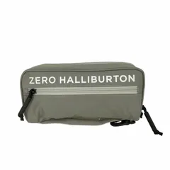 ゼロハリバートン ZERO HALLIBURTON ロゴプリント リップストップ ポーチ メンズ 表記無 のサムネイル