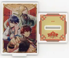 【中古】アクリルスタンド・アクリルパネル [単品] ハオラン＆ロンレイ＆シャオウ アクリルスタンド 「Switchソフト 燃えよ! 乙女道士 ～華遊恋語～ アニメイト限定セット」 同梱特典