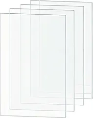 ZERONOWA アクリル板 透明 厚さ3mm アクリルボード 装飾 DIY 保護フィルム付き(クリア20x30cm,  約20x30cm)