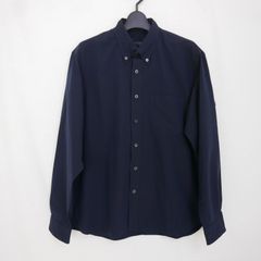 19AW SOPHNET. ソフネット メンズ トップス ポリエステル長袖シャツ NAVY S SOPH-192033