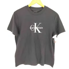 カルバンクラインジーンズ Calvin Klein Jeans ロゴプリント刺繍S/S TEE レディース JPN：M 