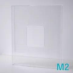 アクリル製の透明な額 prèdoux　フローティングペースト用　M2サイズ