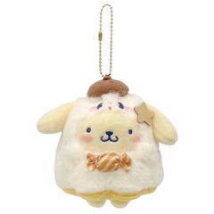 サンリオ ポムポムプリン トナカイ マスコット ぬいぐるみ 2016年 タグ