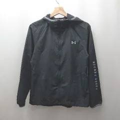 ◇ ⊂ UNDER ARMOUR アンダーアーマー 薄手 スポーツ 長袖 パーカー サイズM ブラック系 レディース E  【1507030001223】
