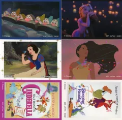 【中古】シール・ステッカー ディズニープリンセス/白雪姫他 メモリアルステッカーセット(6枚組) 「一番くじ Disney Dreaming Celebration」 G賞 