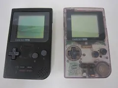  訳有 ゲーム Nintendo 任天堂 ゲームボーイポケット クリアパープル ブラック