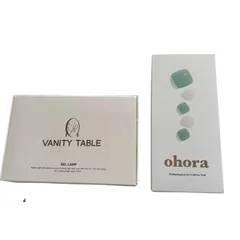 ohora オホーラ フットネイル PD-050 P MINT LATTEとVANITY TABLE ジェルランプのセット