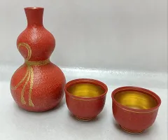 平清水焼 本郷焼 瓢箪 花器 ひょうたん徳利 アンティーク インテリア