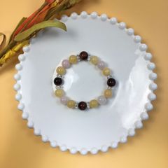 梔子花開（くちなしはなひらく）」合香珠ブレスレット ハンドメイド