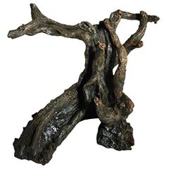 heizi 爬虫類 登り木 流木 隠れ家 水槽 テラリウム アクアリウム 装飾 オブジェ ヘビ トカゲ メダカ 熱帯魚 (15cm×13cm×7cm)