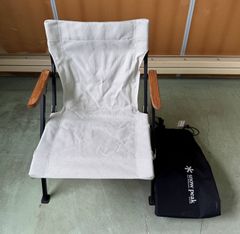 スノーピーク snowpeak ローチェア ショート アイボリー ②