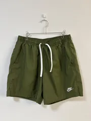 NIKE ナイキ ショートパンツ ウーブンショートパンツ ハーフパンツ ナイロンパンツ 短パン スポーティ ブルー カーキ KAHKI 100