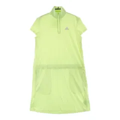 サイズ：S ADIDAS GOLF アディダスゴルフ  半袖ワンピース 総柄 イエロー系 [240101397328] ゴルフウェア レディース ストスト